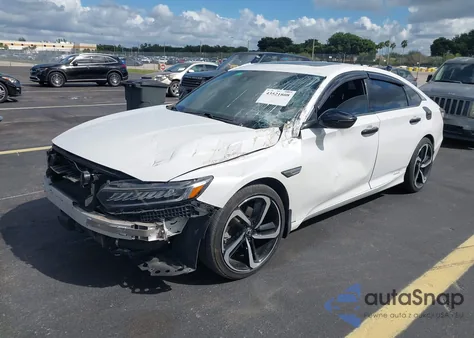 2021 Honda Accord Sport 2.0T из США, поврежденный, VIN 1HGCV2F31MA009920